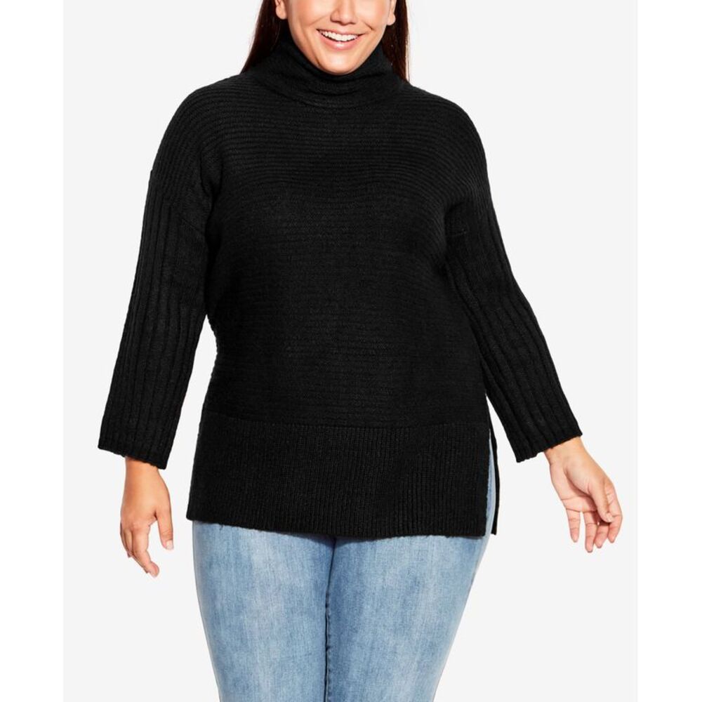 Avenue Plus Size Cowl Sweater